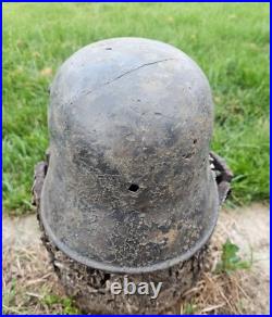 Original German Helmet M18 Wehrmacht Uniform Relic of Battlefield WW2 WW1 Original German Helmet M18 Wehrmacht Uniform Relic of Battlefield WW2 WW1