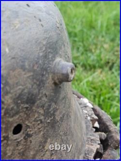Original German Helmet M18 Wehrmacht Uniform Relic of Battlefield WW2 WW1 Original German Helmet M18 Wehrmacht Uniform Relic of Battlefield WW2 WW1