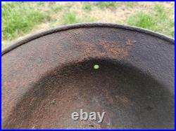 Original German Helmet M35/62 Wehrmacht Relic of Battlefield WW2 Smallest Size