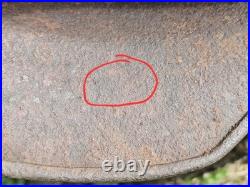 Original German Helmet M35/62 Wehrmacht Relic of Battlefield WW2 Smallest Size
