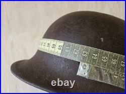 Original German Helmet M35/62 Wehrmacht Relic of Battlefield WW2 Smallest Size
