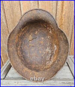 Original German Helmet M35 / 64 Relic of Battlefield WW2 World War 2 East Front