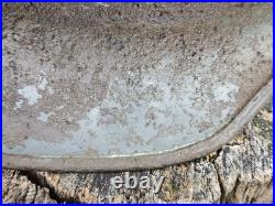 Original German Helmet M35 / 64 Wehrmacht Relic Of WW2 Number EF64 Two Decals