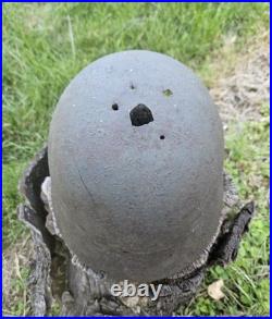 Original German Helmet M35/66 Wehrmacht Relic of Battlefield WW2