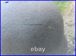 Original German Helmet M35/66 Wehrmacht Relic of Battlefield WW2
