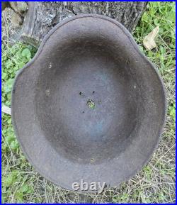 Original German Helmet M35/66 Wehrmacht Relic of Battlefield WW2
