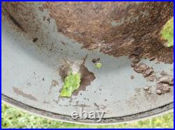 Original German Helmet M35 ET64 Relic of Battlefield WW2 Wehrmacht Decal Number