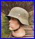 Original-German-Helmet-M35-Relic-of-Battlefield-WW2-World-War-2-Liner-Number-01-mopz