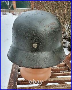 Original German Helmet M35 WW2 World War 2 Aluminum Liner. Size 64/56 1939y