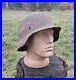 Original-German-Helmet-M40-62-Relic-of-Battlefield-WW2-Small-Size-Rare-01-jgca