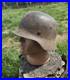 Original-German-Helmet-M40-62-Wehrmacht-Relic-of-Battlefield-WW2-Smallest-Size-01-no