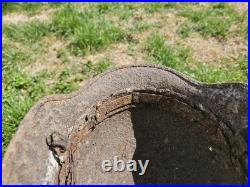 Original German Helmet M40/62 Wehrmacht Relic of Battlefield WW2 Smallest Size