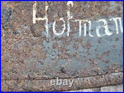 Original German Helmet M40 / 64 Relic Battlefield WW2 Number ET64 Named Hofmann