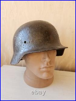 Original German Helmet M40 / 64 Wehrmacht Relic Of Battlefield WW2 World War 2 Original German Helmet M40 / 64 Wehrmacht Relic Of Battlefield WW2 World War 2