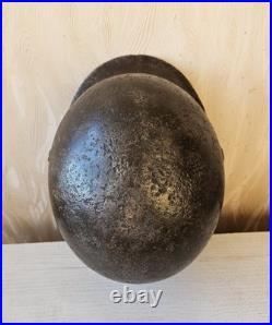 Original German Helmet M40 / 64 Wehrmacht Relic Of Battlefield WW2 World War 2