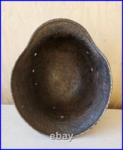 Original German Helmet M40 / 64 Wehrmacht Relic Of Battlefield WW2 World War 2 Original German Helmet M40 / 64 Wehrmacht Relic Of Battlefield WW2 World War 2