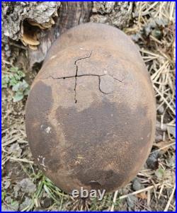 Original German Helmet M40/64 Wehrmacht Relic of Battlefield WW2