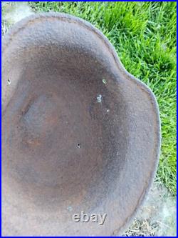 Original German Helmet M40/66 and Sapper Shovel Wehrmacht Uniform World War 2 Original German Helmet M40/66 and Sapper Shovel Wehrmacht Uniform World War 2