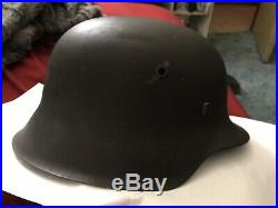 Original German Helmet WWII M42 Combat Helmet-big CKL