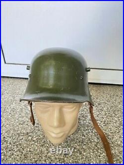 Original German M16 military helmet WWI, WWII