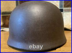 Original German M38 paratrooper helmet. Wehrmacht, 1936-1945 WWII WW2