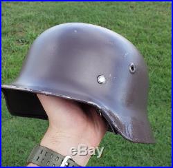 Original German M40 WWII Type Steel Helmet- Finnish M40/55 Contract