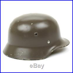 Original German M40 WWII Type Steel Helmet- Finnish M40/55, Size 60cm US 7 1/2