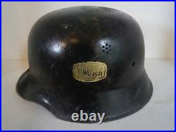 Original German WW 2 Helmet Mauser Werkschutz