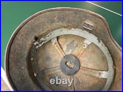 Original German WW II (1939-45) Military Steel Helmet, Germany