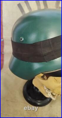 Original German WW2 Helmet 1939-1945 13 Original German WW2 Helmet 1939-1945 13