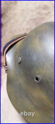 Original German WW2 Helmet 1939-1945 18 Original German WW2 Helmet 1939-1945 18