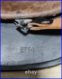 Original German WW2 Helmet 1939-1945? 40, ET 64 collectible condition Original German WW2 Helmet 1939-1945? 40, ET 64 collectible condition