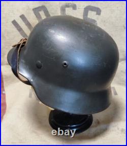Original German WW2 Helmet 1939-1945? 40, ET 64 collectible condition Original German WW2 Helmet 1939-1945? 40, ET 64 collectible condition