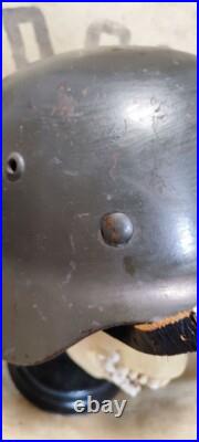 Original German WW2 Helmet 1939-1945? 40, ET 64 collectible condition Original German WW2 Helmet 1939-1945? 40, ET 64 collectible condition
