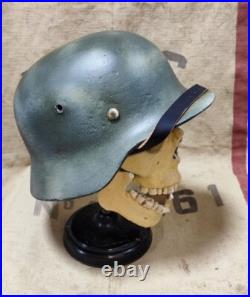 Original German WW2 Helmet 1939-1945 after restoration Original German WW2 Helmet 1939-1945 after restoration