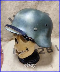 Original German WW2 Helmet 1939-1945 after restoration Original German WW2 Helmet 1939-1945 after restoration