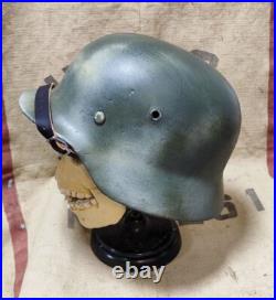 Original German WW2 Helmet 1939-1945 after restoration Original German WW2 Helmet 1939-1945 after restoration