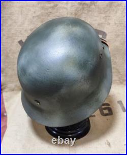 Original German WW2 Helmet 1939-1945 after restoration Original German WW2 Helmet 1939-1945 after restoration