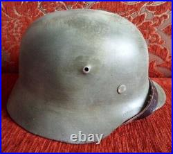 Original German WW2 Helmet 1939-1945 after restoration 1