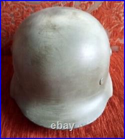 Original German WW2 Helmet 1939-1945 after restoration 1