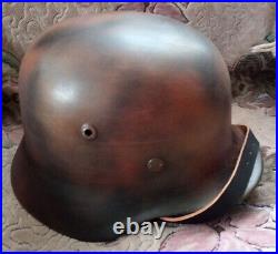 Original German WW2 Helmet 1939-1945 after restoration 2