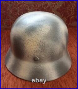 Original German WW2 Helmet 1939-1945 after restoration size 66