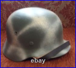 Original German WW2 Helmet 1939-1945 after restoration size 66