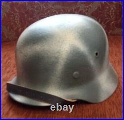 Original German WW2 Helmet 1939-1945 after restoration size 66