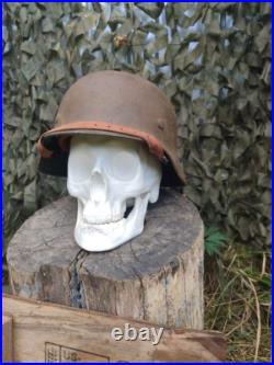 Original German WW2 Helmet 55
