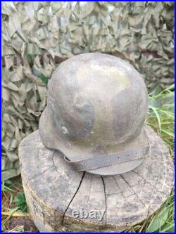 Original German WW2 Helmet 55