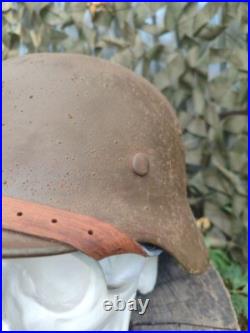 Original German WW2 Helmet 55