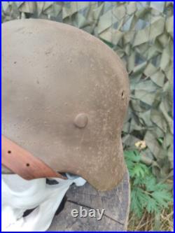 Original German WW2 Helmet 55