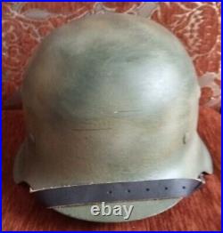 Original German WW2 Helmet M-42 1939-1945 after restoration size 64 (6)