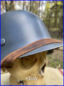 Original German WW2 Helmet + cover as a gift